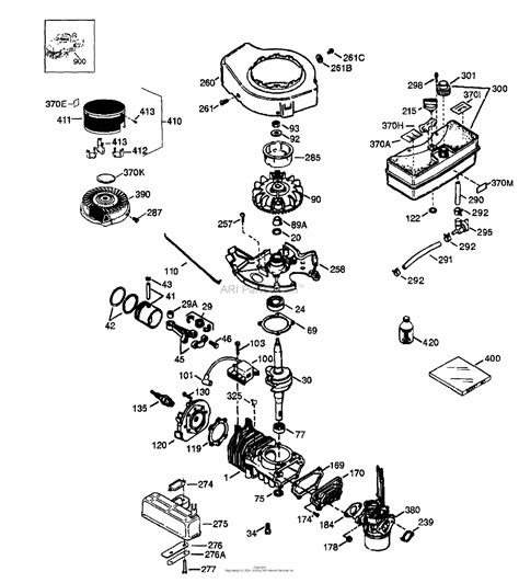 Husqvarna Engine Parts Diagram