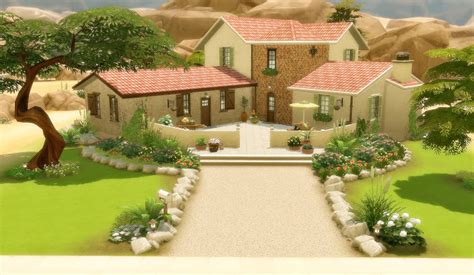 Suburban House 50 Oasis Springs At Via Sims The Sims 4 Catalog