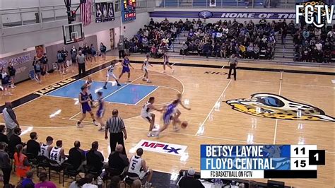 Boys High School Basketball Betsy Layne At Floyd Central Youtube