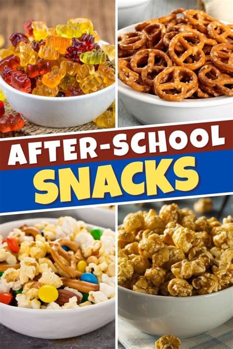 21 Easy After School Snacks Insanely Good