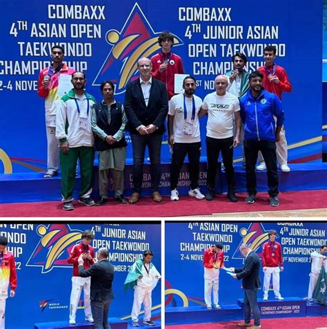 Palestinian National Taekwondo Player Wins Gold Medal In Asia Open International Championship