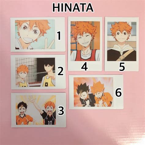 Haikyuu Polaroids Etsy