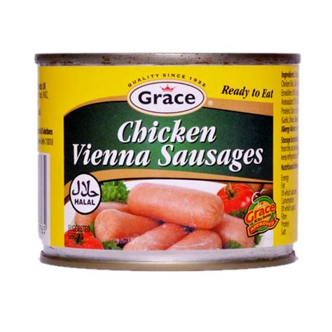 Buy Grace Vienna Sausages Chicken 200 Gm Can Online At Best Price Of Rs