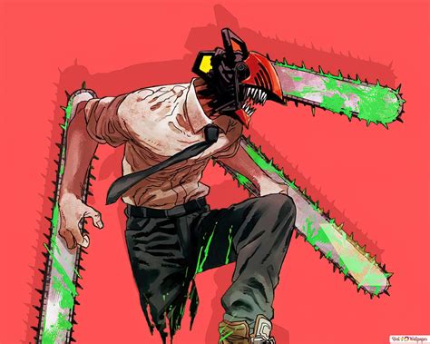 Chainsaw Man Denji Chainsaw 4k Wallpaper Download