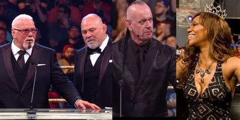 Hidden Details Most Fans Missed About The WWE Hall Of Fame Induction