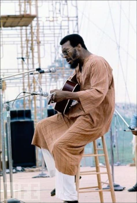 Rip Richie Havens ~ Here He Is At Woodstock In 1969 The First Act To