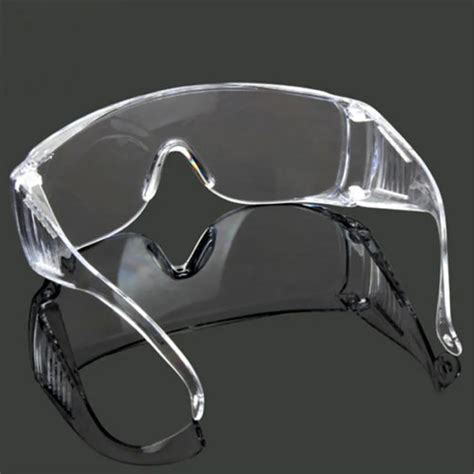 Sekinew Vented Safety Goggles Glasses Eye Protection Protective Lab Anti Fog Clear New Driver