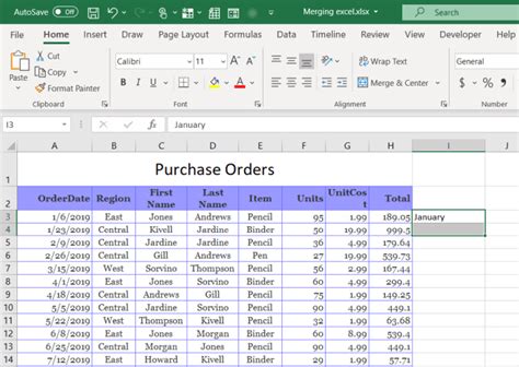 How To Merge Cells Columns And Rows In Excel