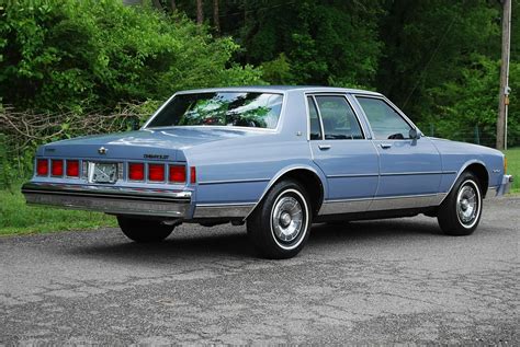 1984 Chevrolet Caprice Classic In Light Royal Blue Poly 50l V 8 With