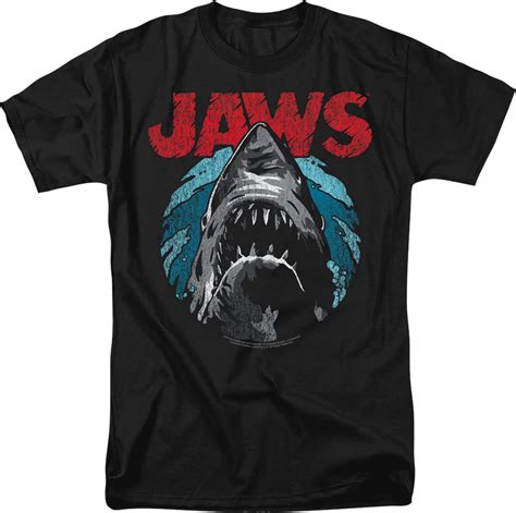 Retro Shark Attack Jaws T Shirt Lazada Ph