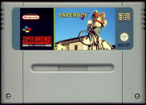 Paperboy 2 Cover Or Packaging Material Mobygames