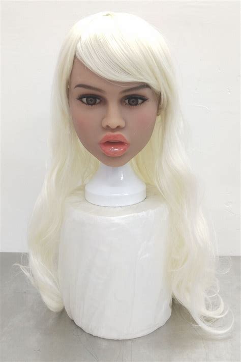 Tpe Sex Doll Head Big Lips Realistic Oral Sex Adult Love Toy For Men
