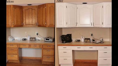 Cover countertops and backsplash with plastic sheeting with painter's tape. painting wooden kitchen cupboards - YouTube