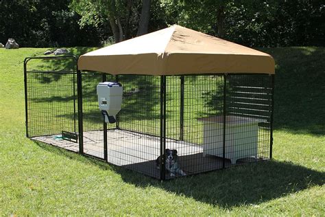 8 X 12 Ultimate Dog Kennel System Everything You Need In One Package
