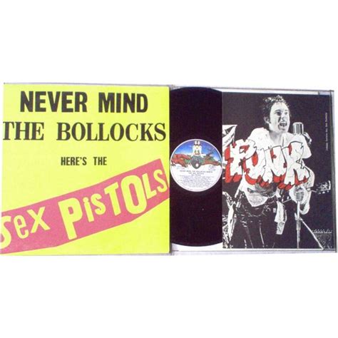 Never Mind The Bollocks Italian 1977 Original 12 Trk Lp Full Ps And