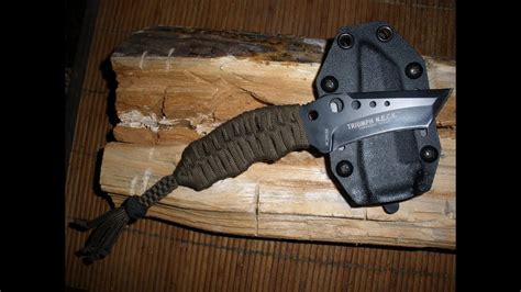 Crkt Neck Knife With Kydex Sheath N Paracord Youtube