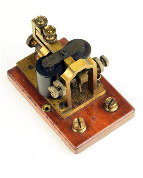 British Gpo Morse Code Sounder Pre 1880s Beautiful Collectors