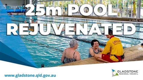 gladstone aquatic centre rejuvenation project 25m pool amenities upgrades youtube