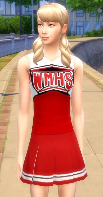 Glees Cheerios Cheerleading Uniform By Petaomega At Mod The Sims