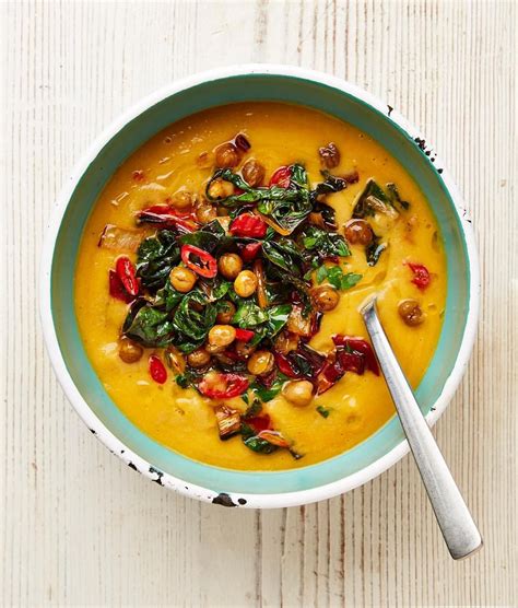Chickpea And Rainbow Chard Soup In My Student Food Column Today I Got