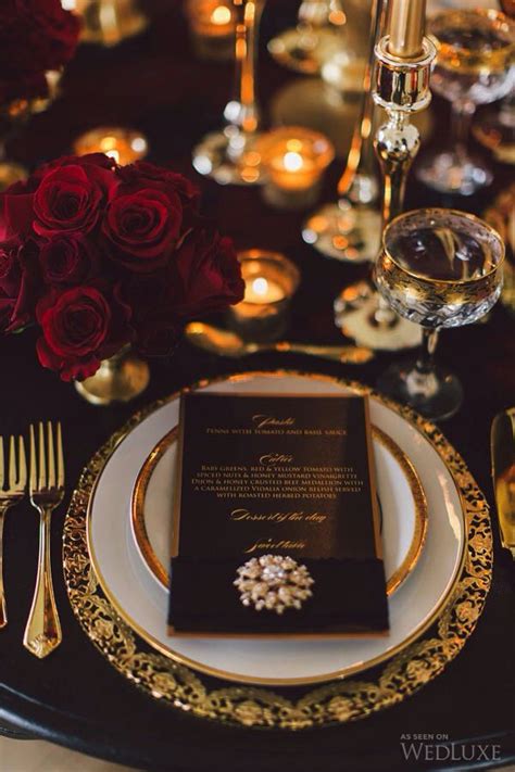 Red wedding | Gold wedding colors, Wedding table, Wedding decorations