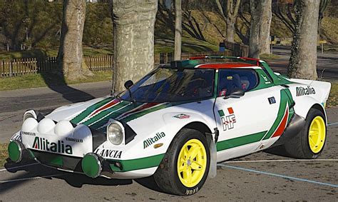 Alitalia Stratos Sports Car Racing Rally Car Tuner Cars