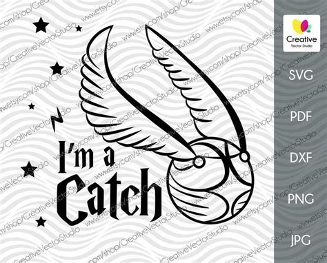 Harry Potter Snitch Wings SVG