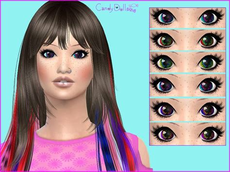 Candydoll Cuterainbow Eyes The Sims 4 Catalog