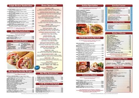 Time To Eat Diner Menu In Bridgewater Township New Jersey Usa