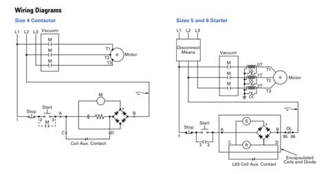 In this wiring diagram contactor, i have shown the thermal overload relay however soon i will make a diagram about the electronic relay. Motor Starter Contactor Wiring Diagram - Database - Wiring ...