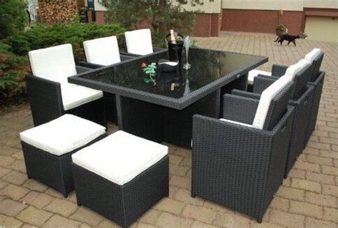 Get it sunday, may 23. 10 seater Rattan Garden furniture table & chair set cube | in Hatfield, South Yorkshire | Gumtree
