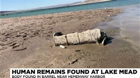 Las Vegas Lake Mead Body Barrel A Body Likely From 1980s Found In