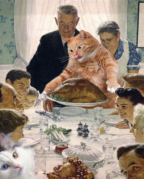 10 Famous Paintings Improved By Adding A Fat Ginger Cat New Pics