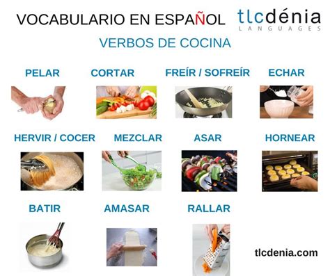 En este glosario de términos de cocina encontrarás algunos conceptos que se utilizan frecuentemente al preparar recetas de cocina. ¿Te gusta cocinar? Aprende estos verbos de cocina en # ...