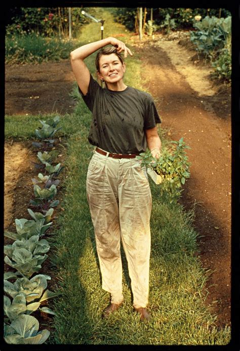 The Best Throwback Photos Of Martha Stewart Gardening Outfit Fashion
