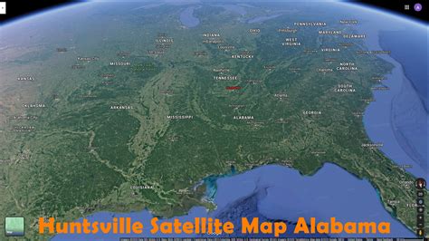 Huntsville Alabama Map United States