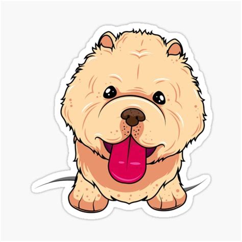 Cute Doggo Sticker For Sale By Dyleke Redbubble