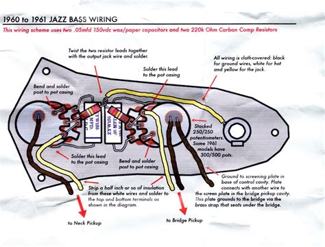 Https://wstravely.com/wiring Diagram/1960 Jazz Bass Wiring Diagram