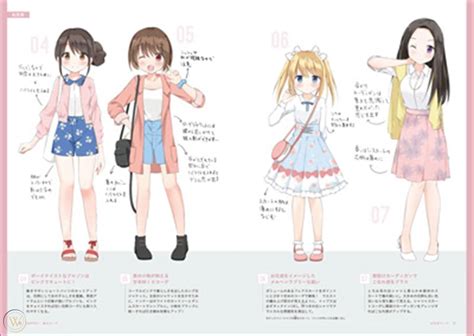 How To Draw Manga Anime Girls Clothes Guide Reference Book Japanese