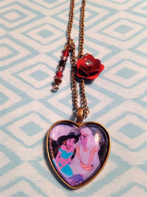 Aladdin Heart Necklace Necklace Aladdin And Jasmine
