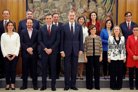 Expresso Ministros Do Novo Governo Espanhol Tomaram Posse Esta Segunda Feira