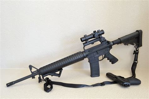 Ar 15 With Carry Handle Scope