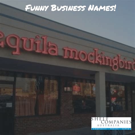 Funny Business Names Shelf Companies Australia