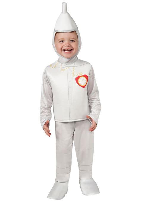 This adorable tin man costume from the wizard of oz requires minimal sewing. Toddler Wizard of Oz Tin Man Costume