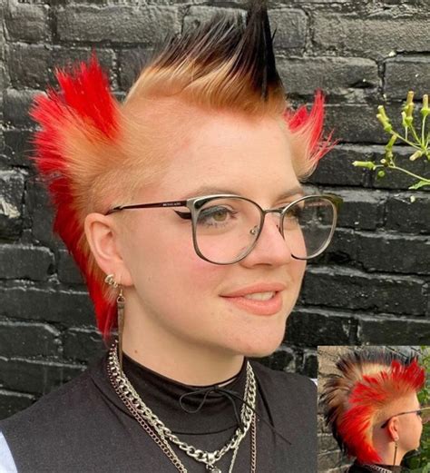 25 Different Colorful Punk Hairstyles To Rock In 2023