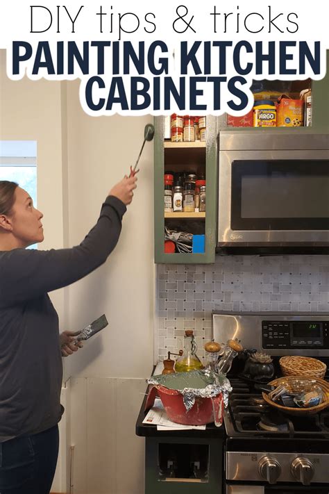 How To Diy Paint Kitchen Cabinets Things In The Kitchen