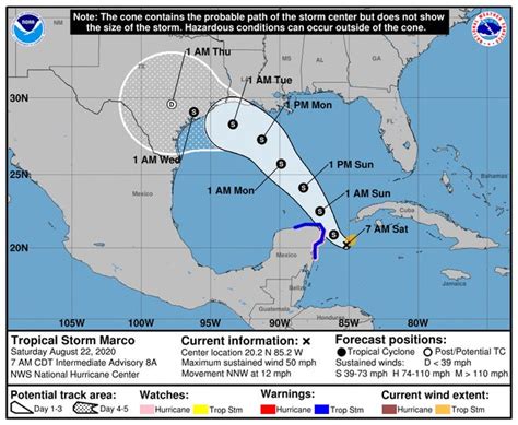 What We Know Tropical Storms Laura Marco Form Double Threat