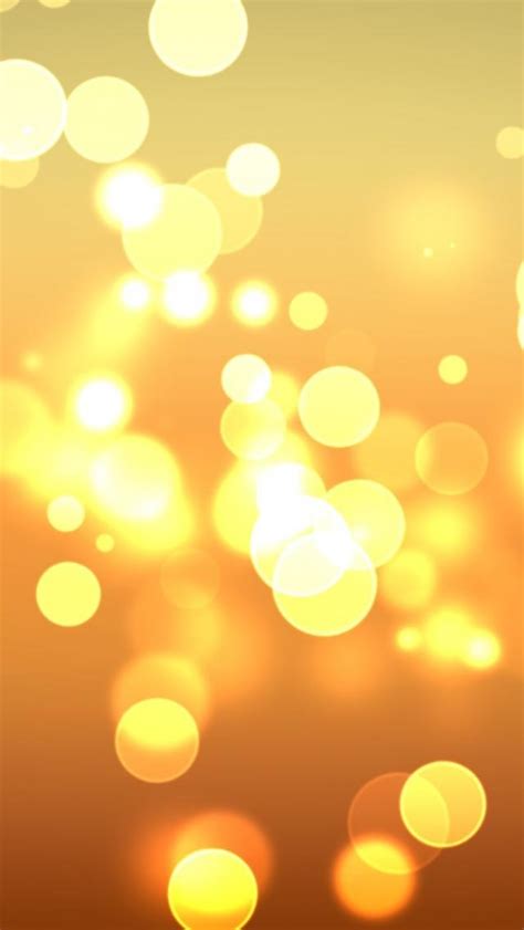 Bright Yellow Halos Wallpaper Free Iphone Wallpapers