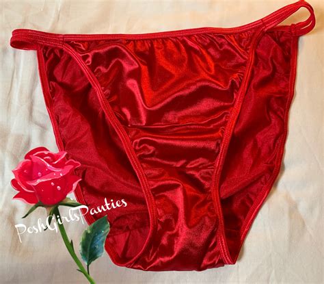 scarlet satin panties house of fetish