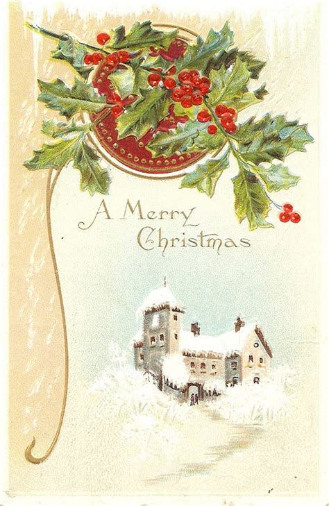 Antique Christmas Postcards Knick Of Time